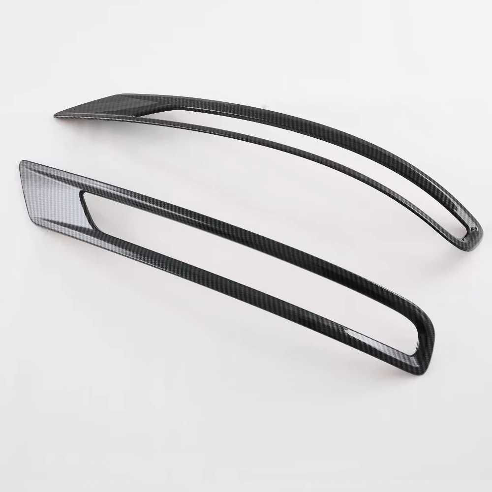 Car For Mitsubishi Outlander 2024 2023 Accessories Rear Foglight Cover Protector Auto Fog Lamp Frame Trim Exterior Stickers