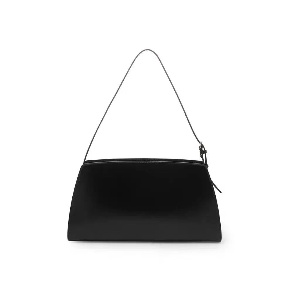 

Lady Handbag Versatile Simple Atmospheric 2025 Summer New Item Niche Cowhide Dinner Party One Shoulder Armpit Baguette Bag