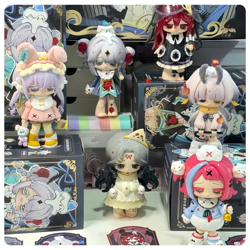 

Fun And Trendy Missy Sweet Mourning Loli 2nd Generation Crow Paradise Series Trendy Play Blind Box Handmade Girl Birthday Gifts