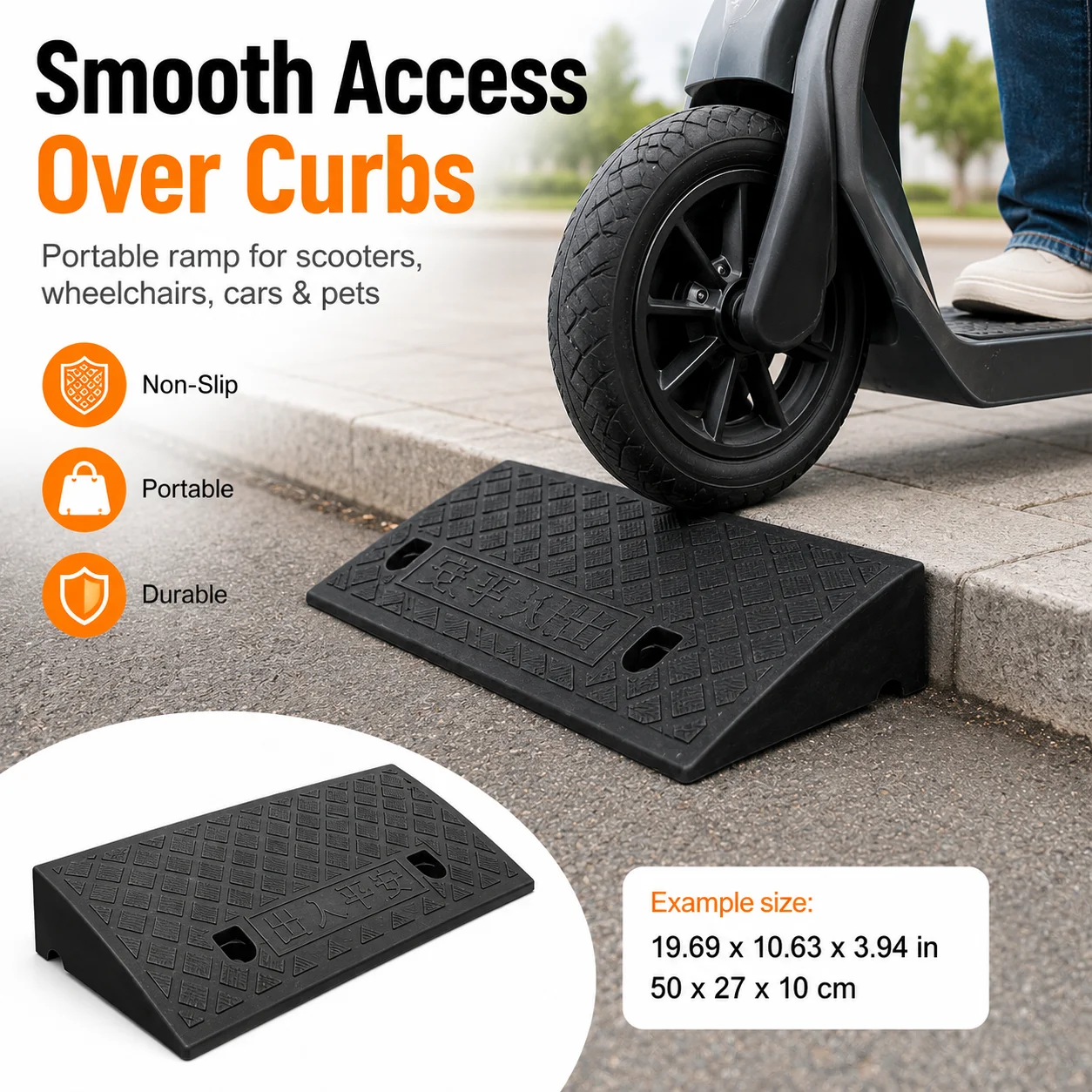 Rampa Portátil de 3-10cm para  - Car Accessories For Elderly avaliação e preço