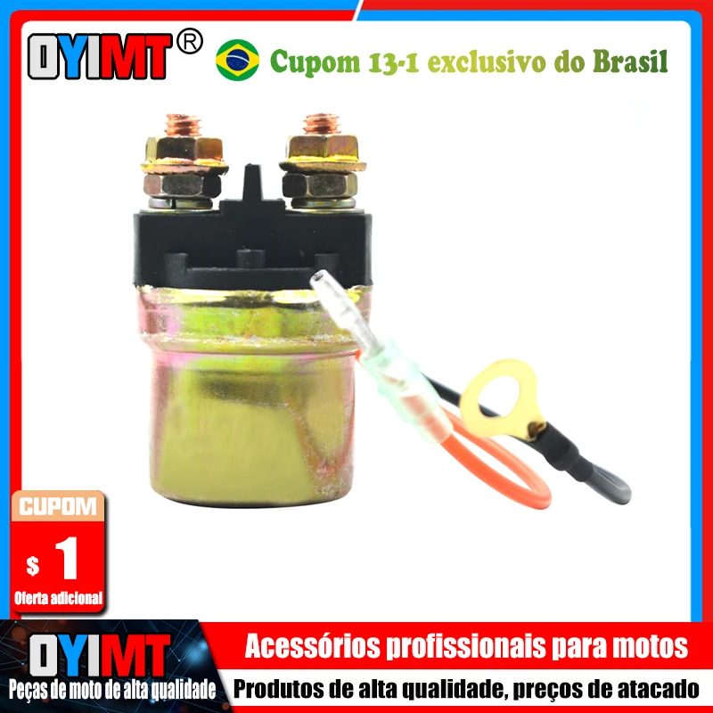 Relé Solenoide de Partida para Motores de Popa Suzuki DT115 140 15C 25C 200 225 30C 40C DF 15 25 30 40 70 60 50 9.9 HP