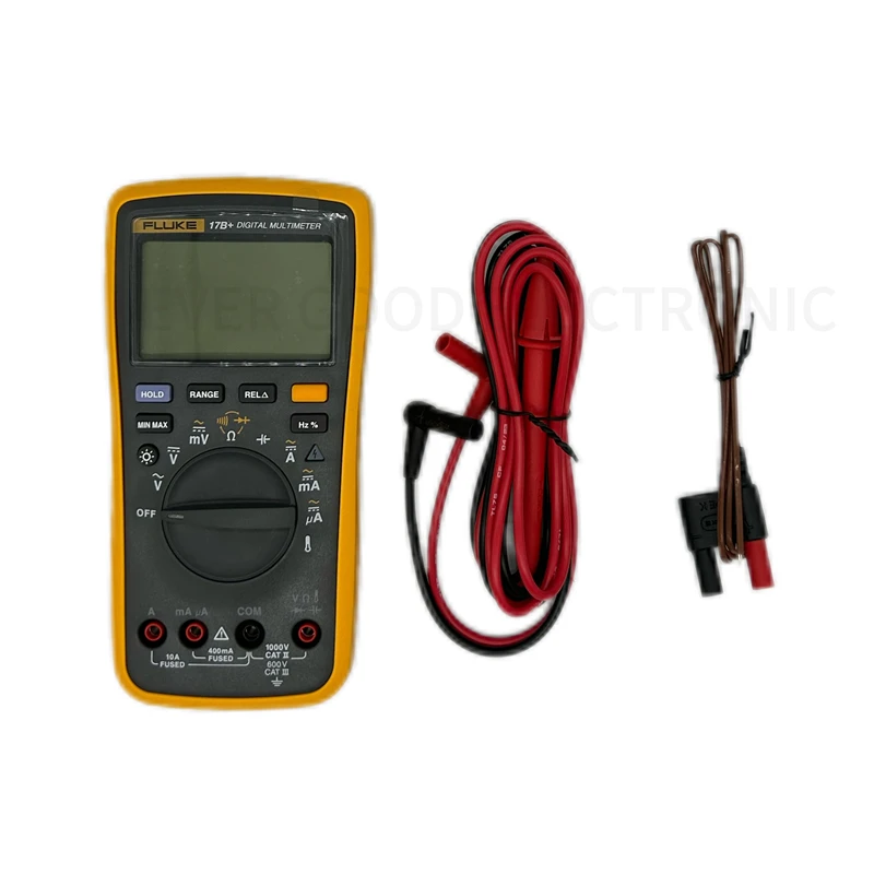 FLUKE 15B+17B+18B+12E+ Portable Digital Multimeter Auto Range DMM AC/DC/Diode/R/C Voltage Current Tester F15B+ F17B+ F18B+ F12E+