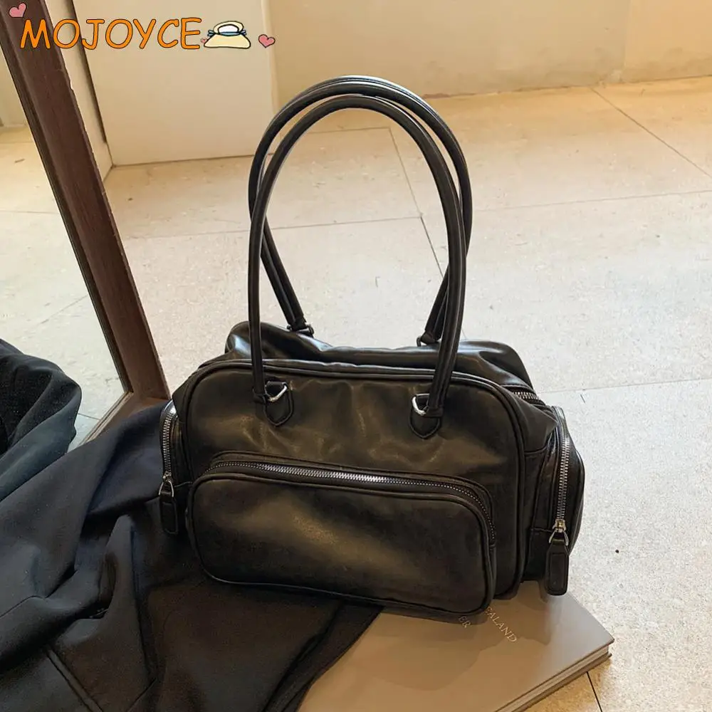 

Shoulder Bag for Women with Multi-Pockets Tote Bag PU Leather with Zipper Underarm Bag Handbag for Work Travel