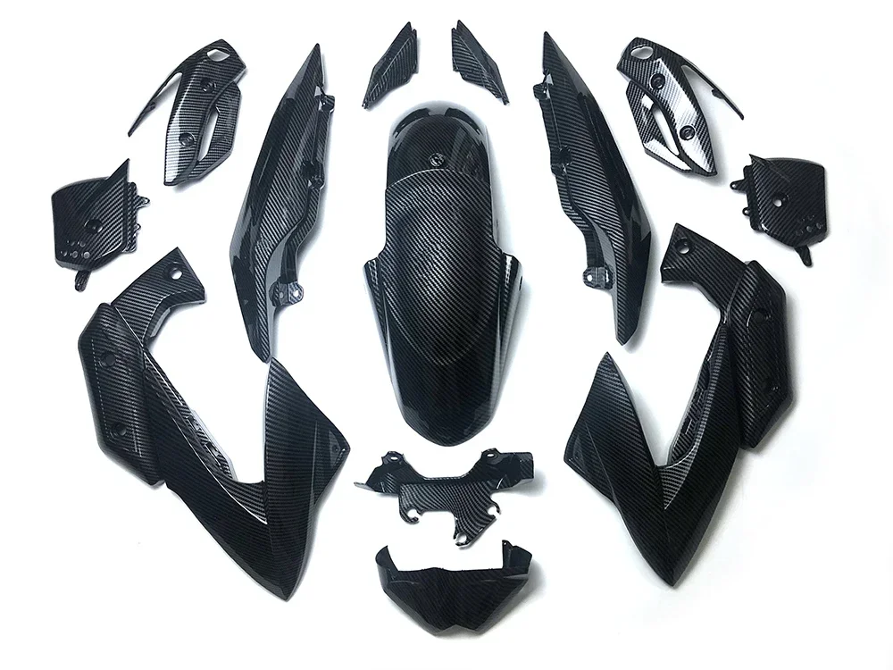 

For Yamaha XJ6 2009 2010 2011 2012 Carbon Fiber Color 15PCS Front Complete Bodywork Fairing Cowls