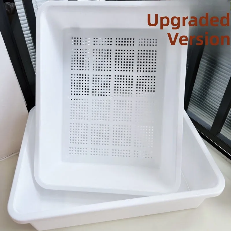 

Обновленный большой двухслойный лоток-туалет для черепах, контейнер для изоляции и выращивания черепах, зоотовары