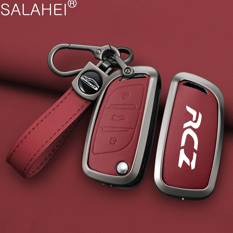 Брелок для автомобильного логотипа, оболочка из цинкового сплава для Peugeot RCZ GTLine 207 407 407 408 308 408 508 2008 3008 4008