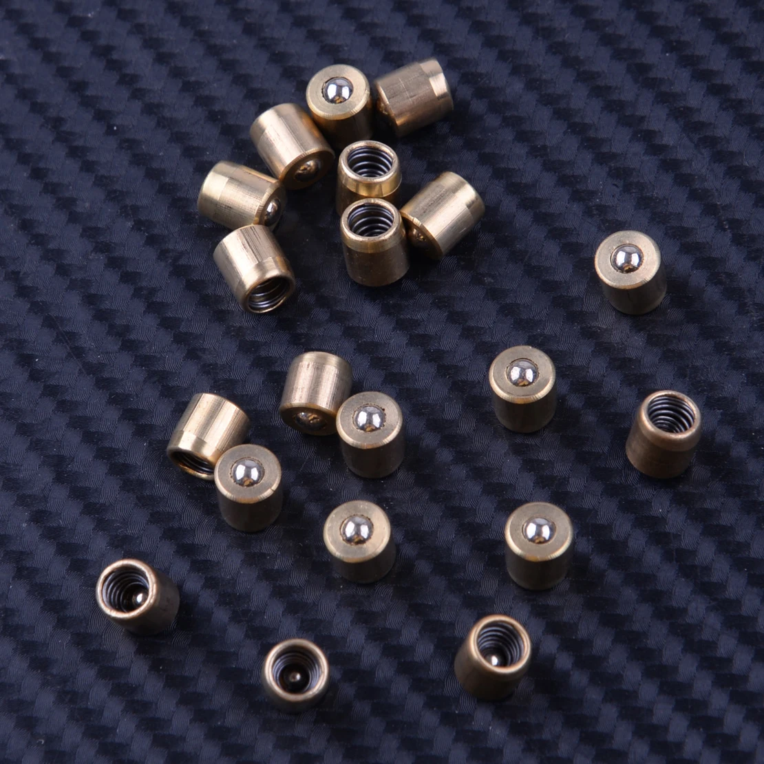 LETAOSK 20pcs 0.6x0.6cm Brass Push Button Press Fit For Ball Oiler Nipple Engine Motor Lathe Mill