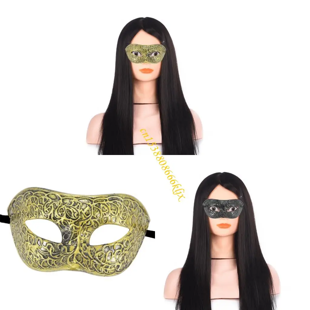 

Mardi Gras Mask Masquerades Mask Venetians Party Mask Half Face Mask for Carnivals Halloween Christmas Party Supplies 066C