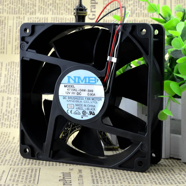 

4715KL-04W-B49 12038 12CM 12V0.9A BALL FAN