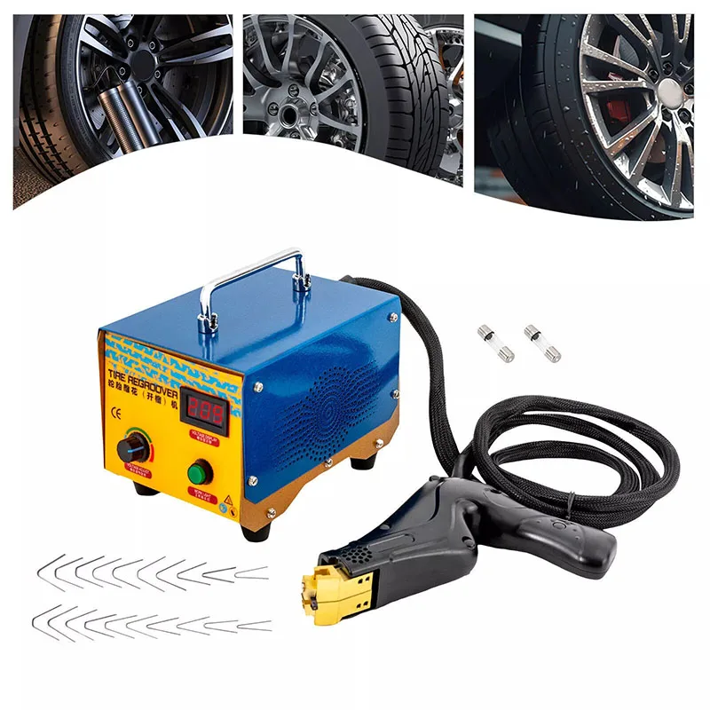 Electric Tire Regroover Adjustable Blade Heavy Duty Tire Grooving Tool For Retreading Tire Regroover