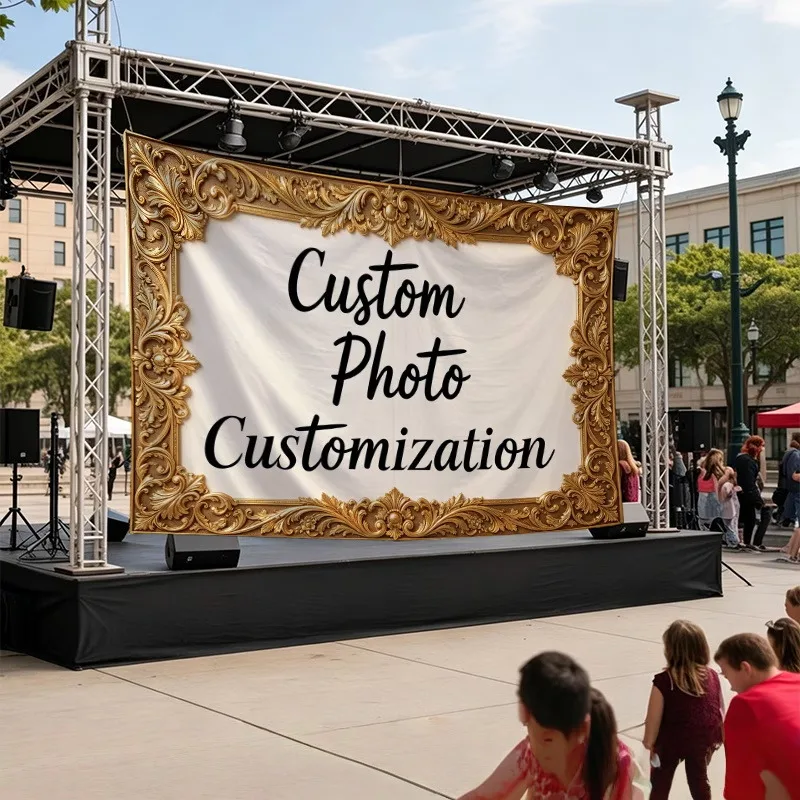 Custom Banners Flags Decorative Major Holidays Delicate Festive Details Catch Public Focus  Extend Market Influence Advertising