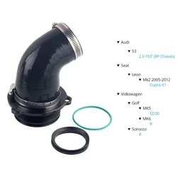 Free Shipping For VW golf mk5 6 Audi S3 SEAT Turbo Muffler Delete Pipe (EA113 Engine with K04 Turbo) FMMD1