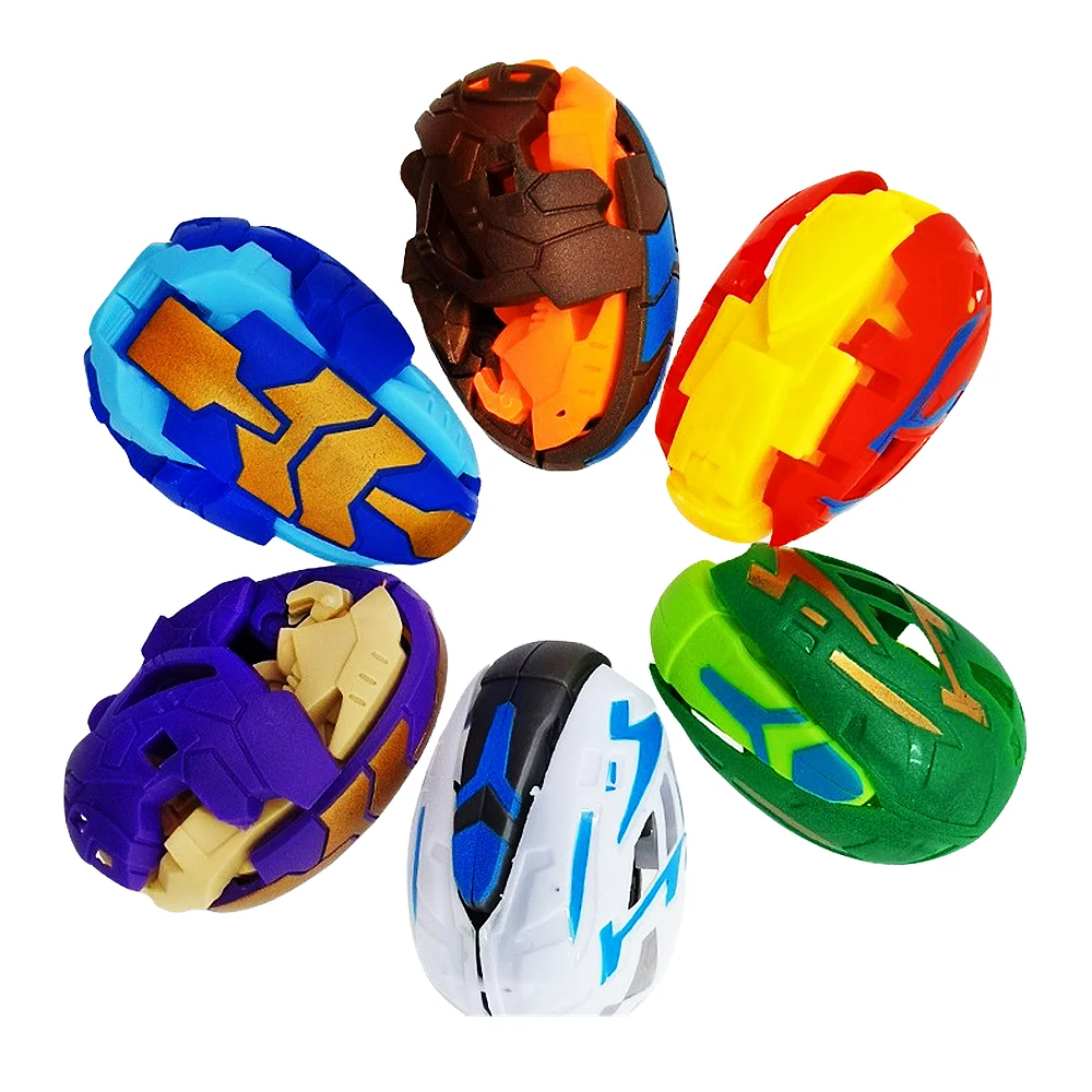 24 Pcs Plastic Dinosaur Transformed Eggs Kids Toy Gifts, Christmas Birthday Party Favors, Pinata Stuffers, Carnival Prizes