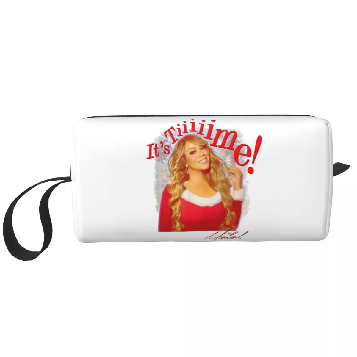 Estuche para lápices oficial de Mariah Carey It's Time para el 30 aniversario, caja para bolígrafos, bolsa para lápices, suministros de papelería, bolsa organizadora