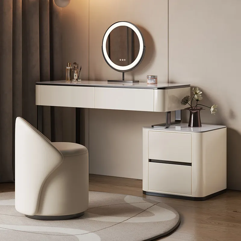 

Тумба-комод из массива дерева для спальни, современный простой шкафчик, туалетный столик, стол для макияжа, мебель для гардеробной