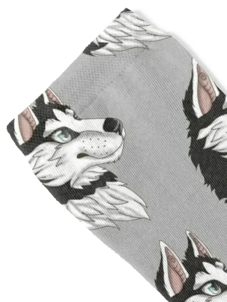 Black Husky Socks christmas stocking Men's new in's cotton Socks Men Women's