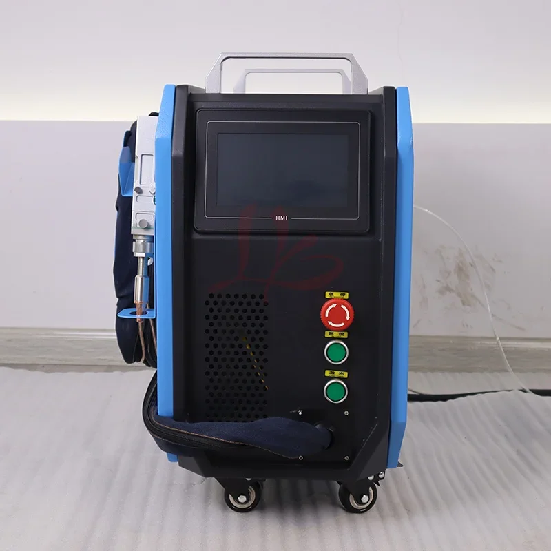 LYBGACNC 800W 1200W Mini Fiber Laser Handheld 3 in 1 Welding Cleaning Cutting Soldering Machine Portable CNC Welder for Metal