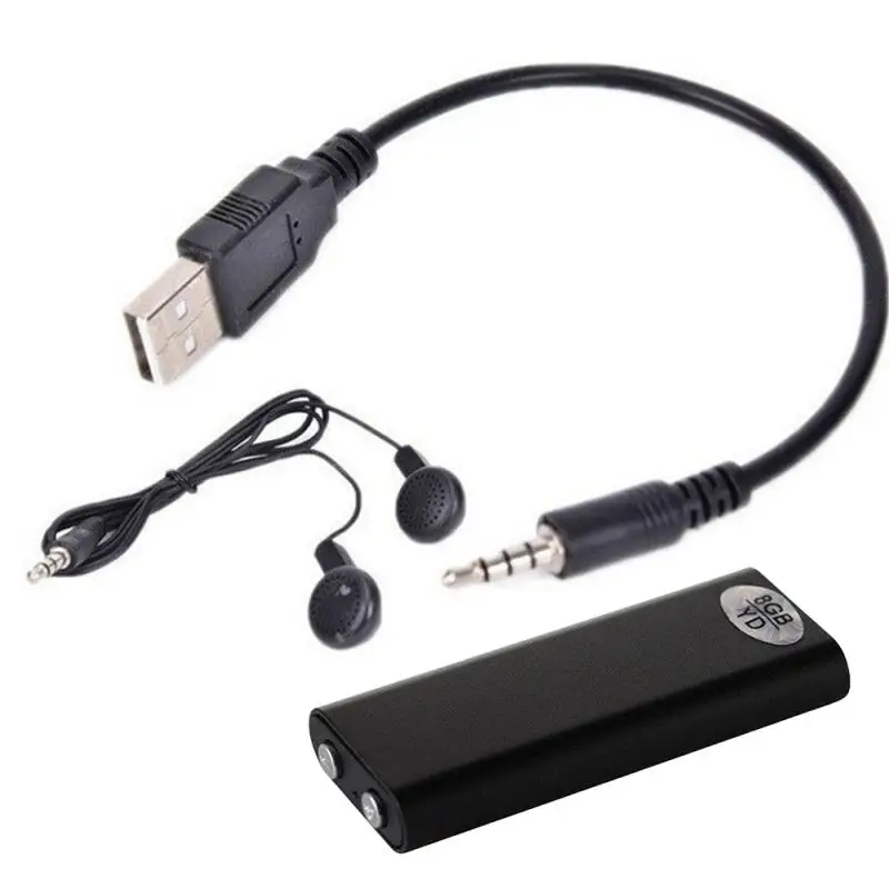 Mp3 Player High Storage Capacity Mp3 Playback Portable Noise Reduction One-click Recording Consumer Electronics Recording Pen