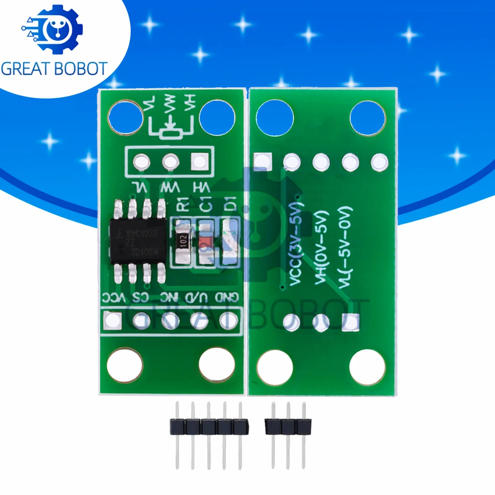 BS X9C103S Digital Potentiometer Board Module DC3V-5V for Arduino