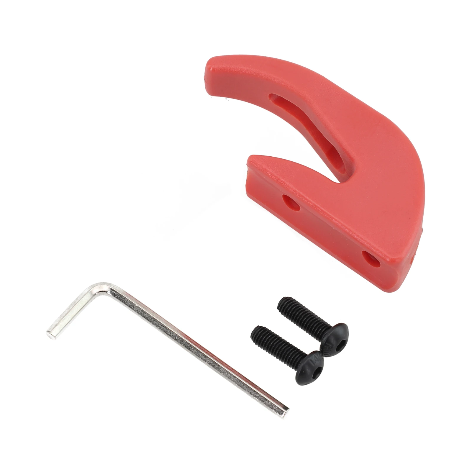 Hook Up Hooks com Parafusos e Chave, Vermelho, Scooter, Skate, Branco, M365 Pro, Partes Frontais para Scooters