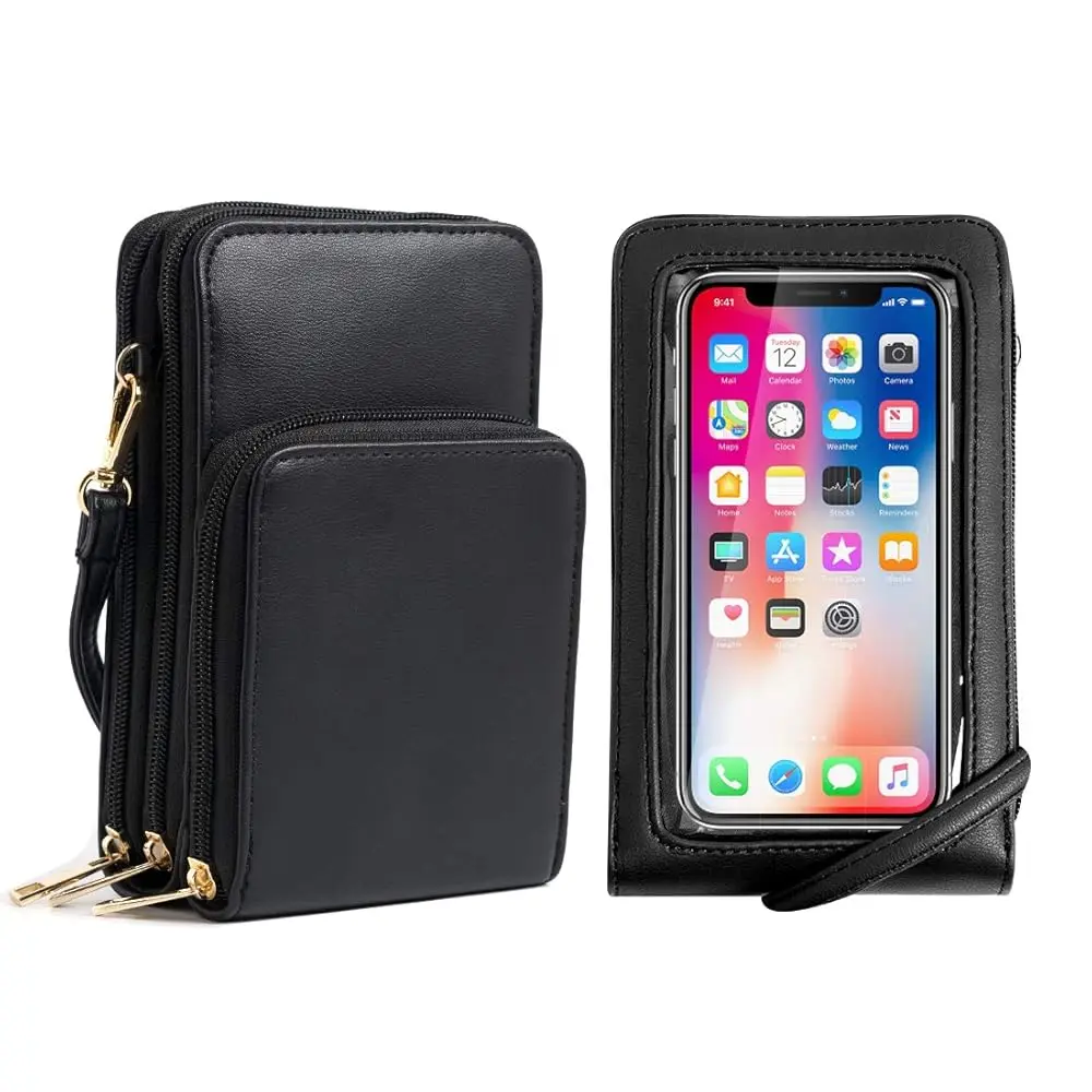 

Crossbody Cellphone Purse Women Touch Screen Bag RFID Blocking Wallet Handbag Shoulder Strap