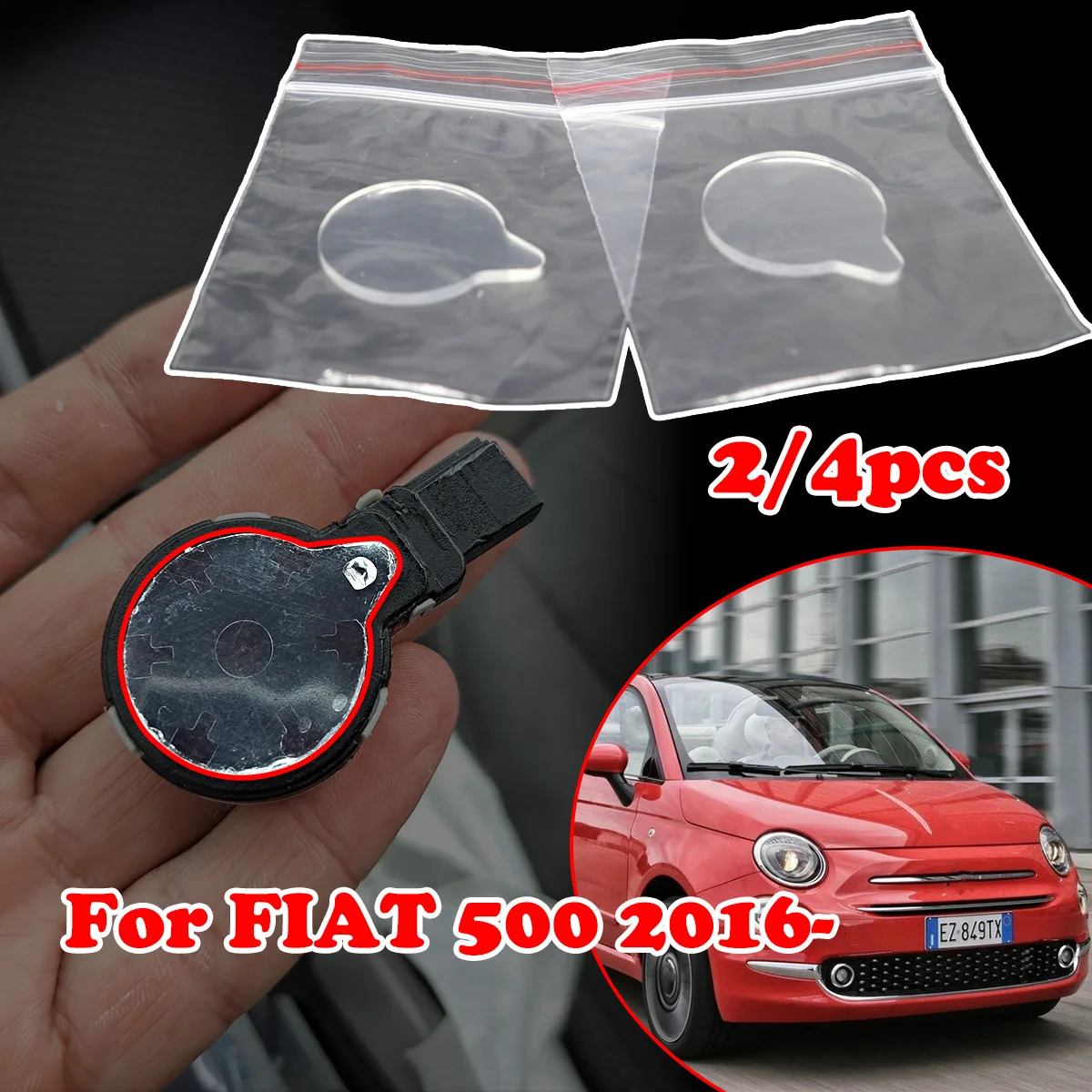 

Car Rain Light Sensor Gel Pad For FIAT 500 2016- Opel Corsa D Adhesive Film Silicone Cushion Windscreen Chip Repair Kit Fix Tape