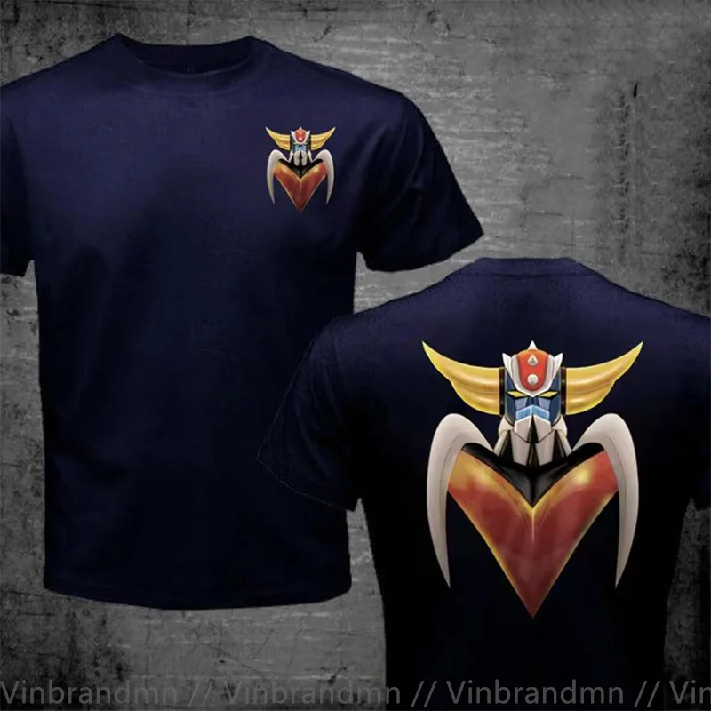 Awesome Anime Goldorak Grendizer Mazinger Z T-Shirt Youth Guys Boys Japanese Cartoon Design Men's Tops Tee Japan UFO Robo Tshirt