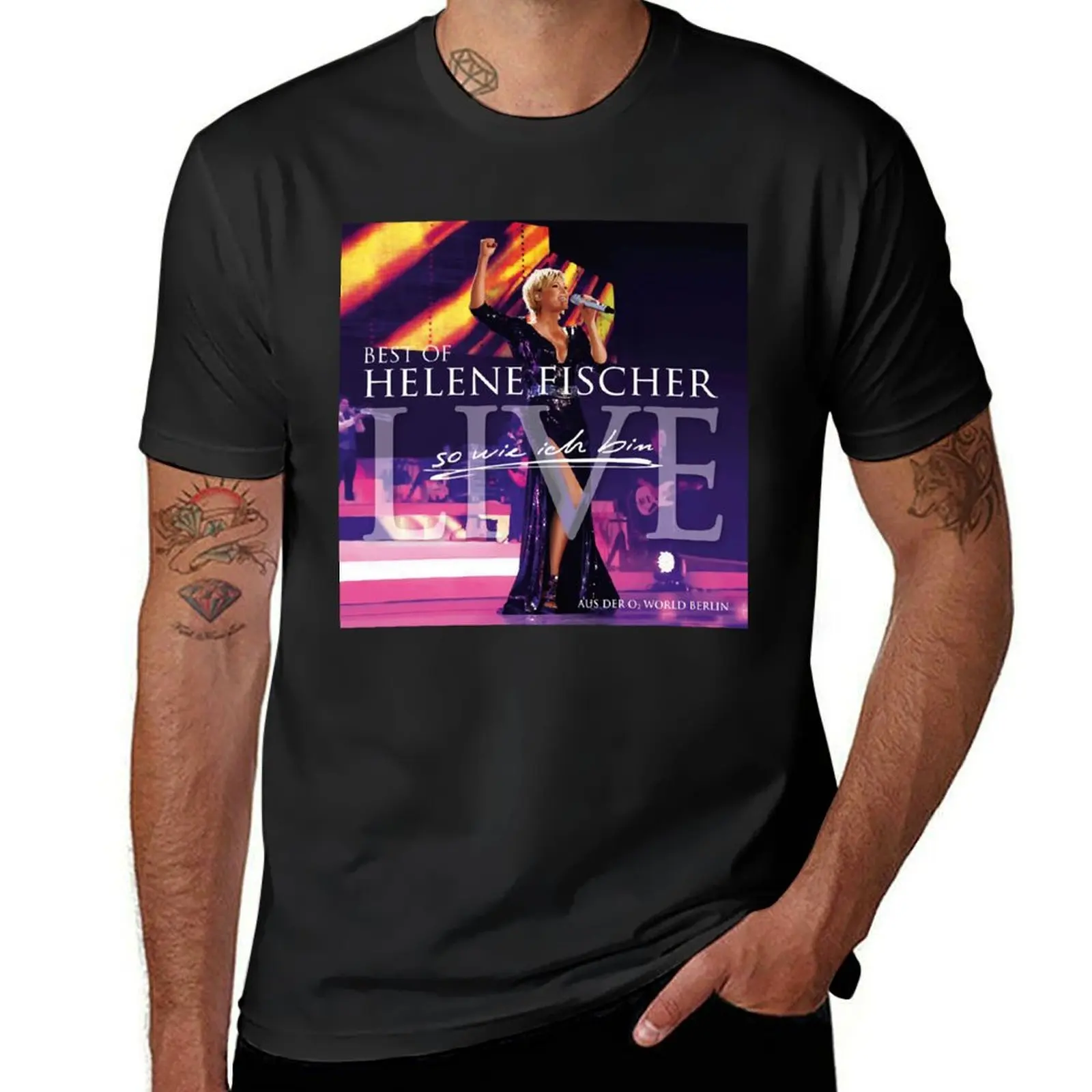 

Gifts For Men Best Of Helene Fischer Graphic For Fan T-Shirt blacks customizeds men t shirts