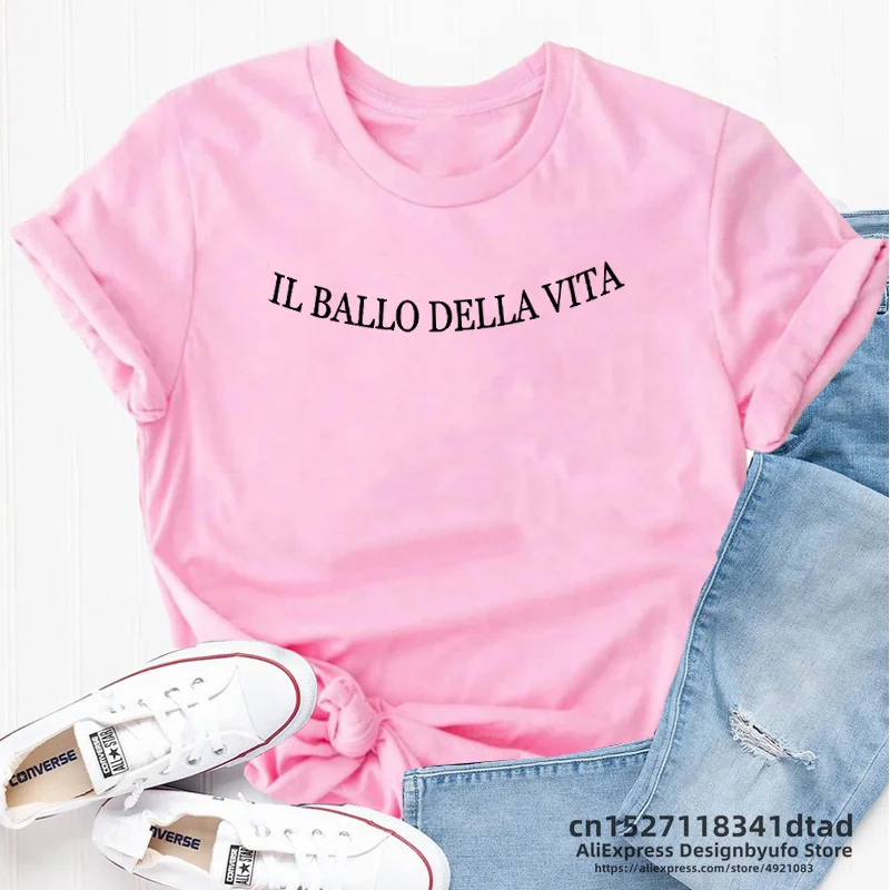 Il Ballo Della Vita Damiano David Tattoo T Shirt Women Men Maneskin Merch T-shirts Rock Band Tee Shirt Woman Clothes Tops