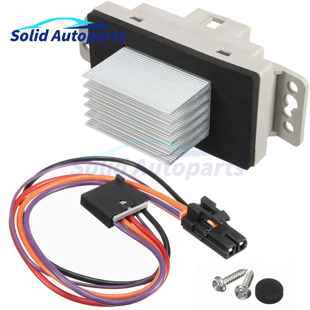 89018778 19260762 1581773  A/C HVAC Blower Motor Resistor for Chevrole Sierra Avalanche Suburban Pontiac Saab Buick Cadillac