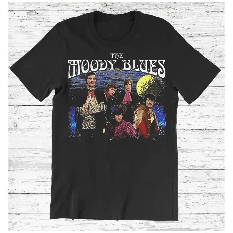 

Rock N Roll T Shirt Men'S The Moody Blues All Size S To 5Xl Al580