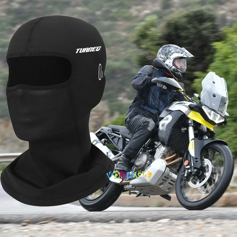 New For Aprilia Tuareg 660 Tuareg660 Neck Full Face Mask Windproof Dustproof Face Shield Motorcycle Accessories