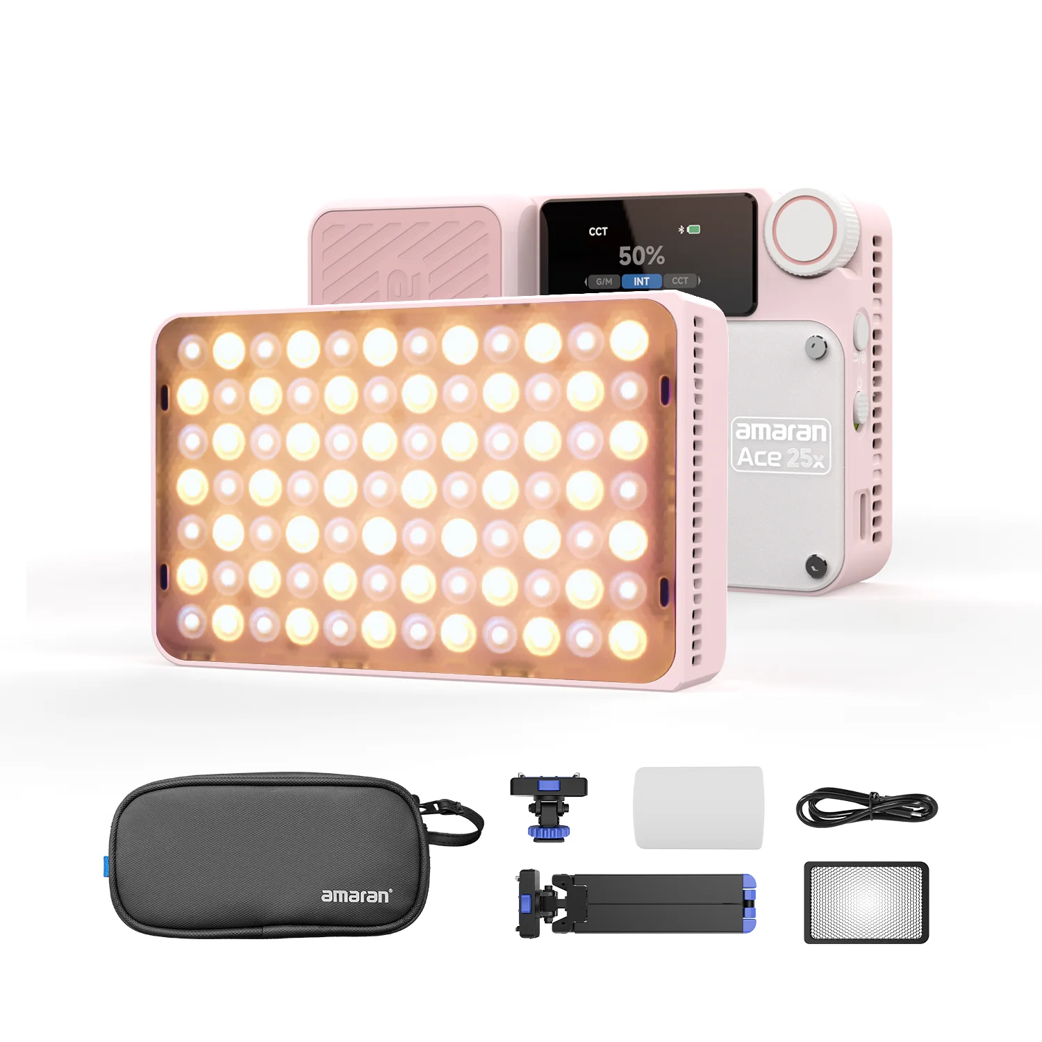 Aputure Ace 25x Bi-Color On-Camera Light 2700K-6500K