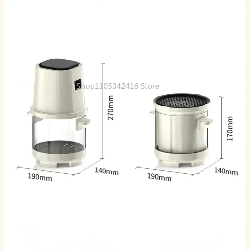 Visual Transparent Glass Air Fryer, Smart Multifunctional Mini Portable Cooker for Home Kitchen & Travel Use