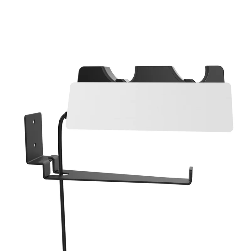 AS62 PS5 ソニー Dualsense コントローラー用金属壁マウントホルダー充電ステーション互換性 (充電ステーションは含まれません)