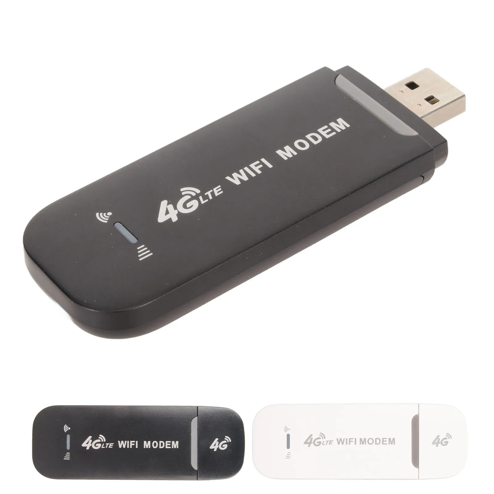 

4G WiFi Router Wireless LTE Router 10 Devices Supported USB Power 150Mbps SIM Card Slot High Speed Plug and Play for Family