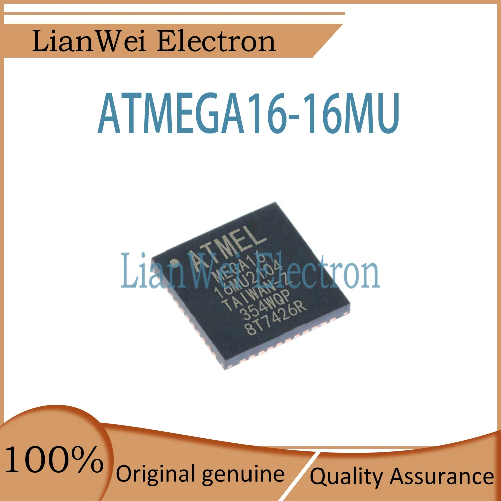 (1-10 Piece)100% New ATMEGA16 ATMEGA16-16MU IC MCU Chipset VQFN-44