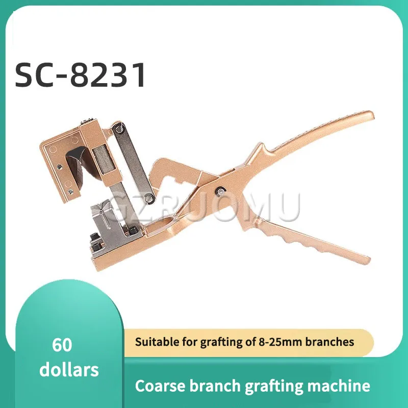 Fruit Trees Grafting Tool Grape Vine Garden Professional Plant Grafter Thick Branch Cutter Floristry Seedle Shear Pruner Scissor