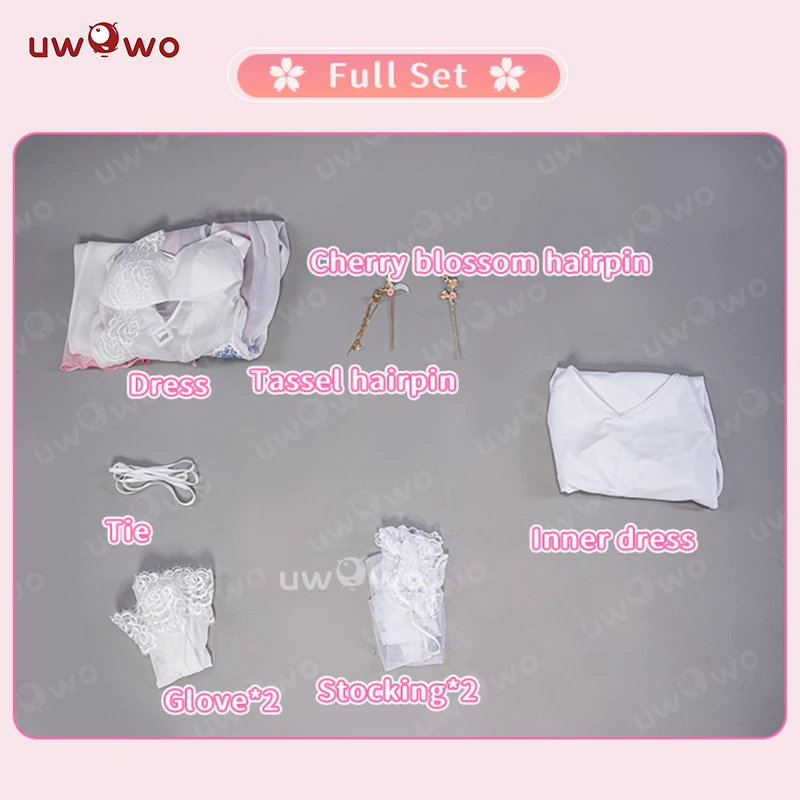 Último BATCH UWOWO Genshin Impact Fanart: Yae Miko Qipao Vestido estilo chinês fantasias cosplay