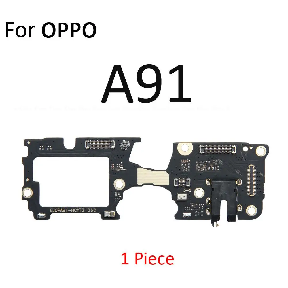 Headphone Jack Earphone Audio Port Board For OPPO A92s A91 A83 A79 A77 A75 A73 A59 A9 A9x A7 A3 A1 AX7 A7X Microphone Connector