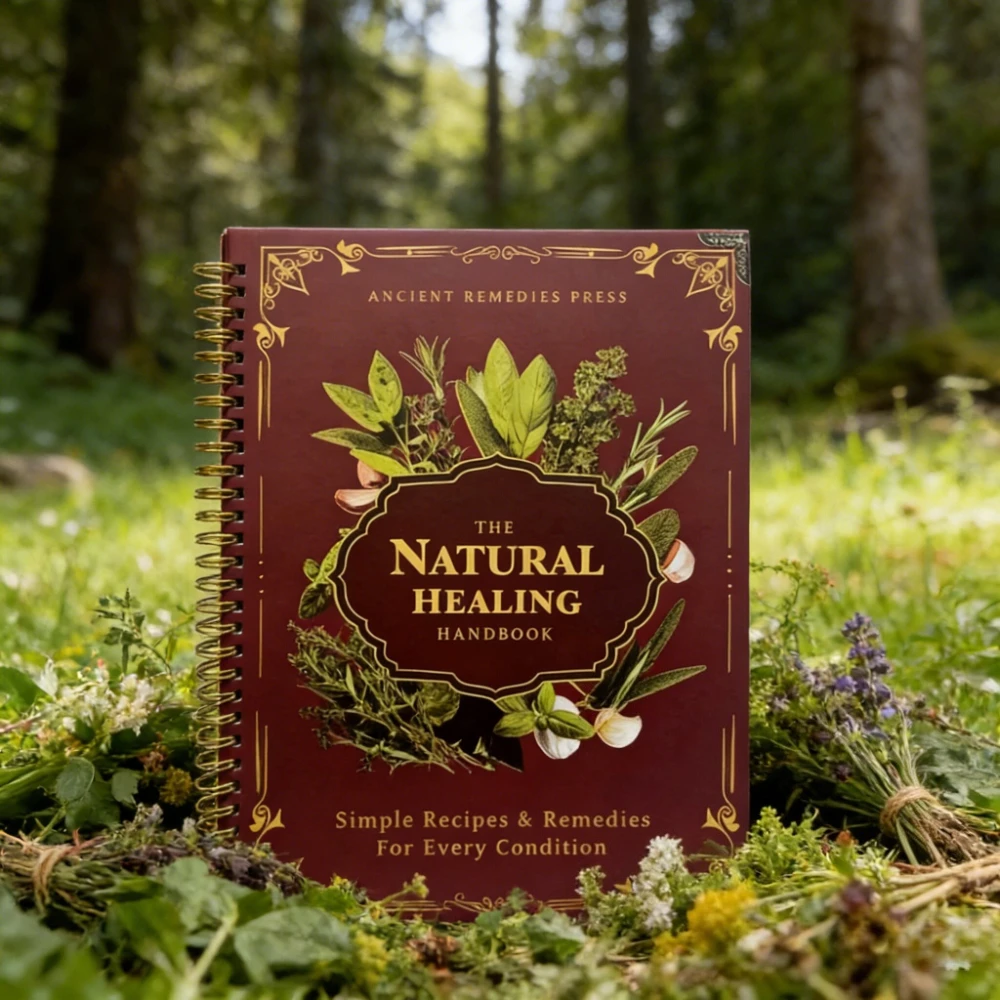 

Natural Healing Handbook: Spiral Binding Design, Contains Herbal Formula, is a Practical Guide for Daily Health Care