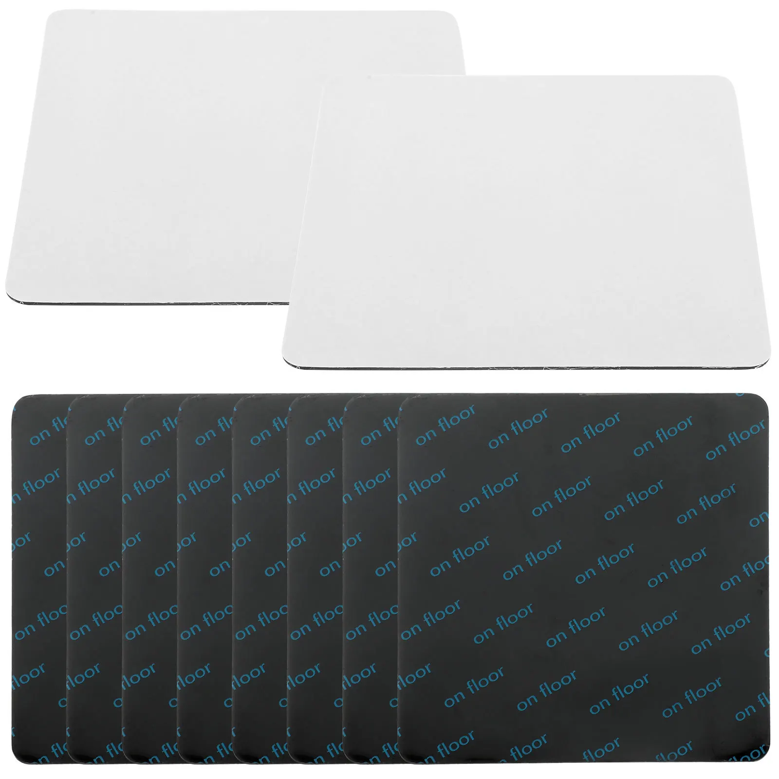 10 قطعة السجاد القابض البساط الشريط الثقيلة عدم الانزلاق وسادة منع انزلاق الشباك آمنة البساط وضع للمنزل ورشة عمل المدرسة