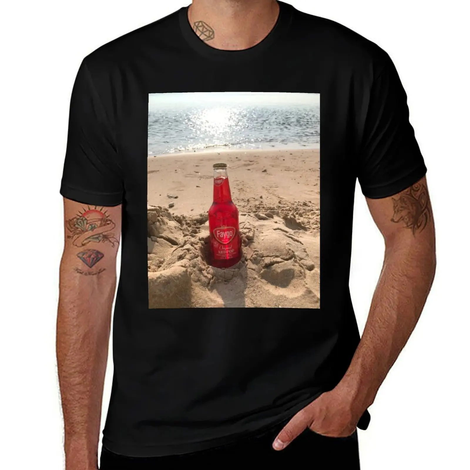 Camiseta Faygo Redpop de corte deportivo y manga corta