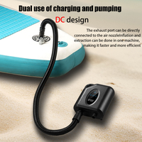 Electric Inflation Pump 20PSI High Pressure Smart SUP Air Pump Intelligent Dual Stage Inflation Deflation For Car Paddle Boards