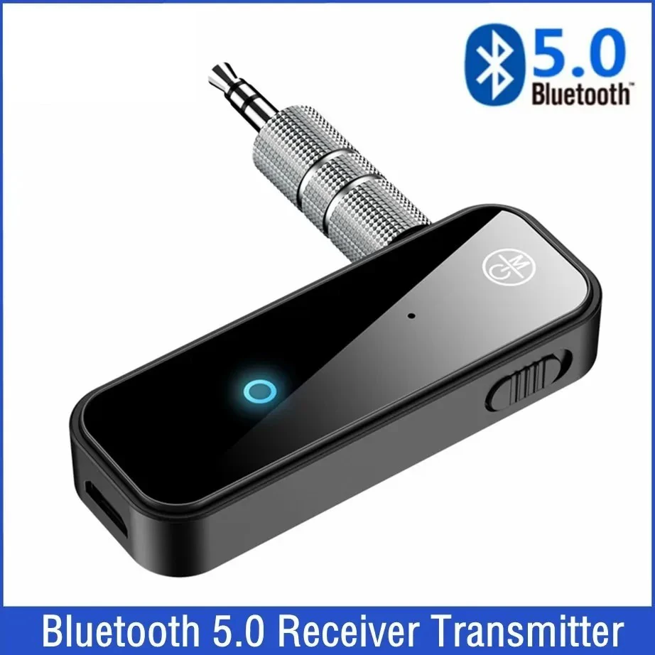 

C28 Wireless Adapter 2 In 1 Bluetooth 5.0 Receiver Transmitter 3.5Mm Jack For Car Music Audio Receiver Aux Headphone Handsfree