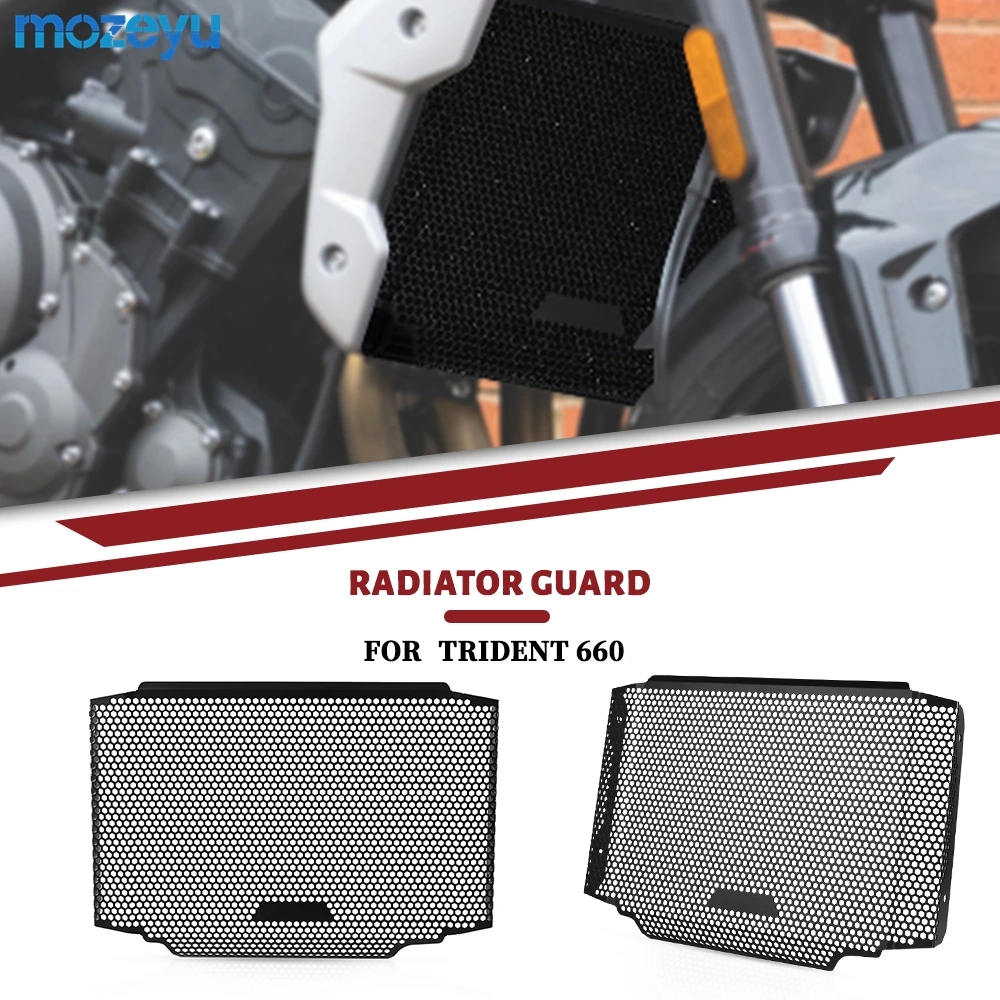 

Radiator Guard For Trident 660Trident 660 2021-24 2025 2026 Motorcycle Protection Grille Cover Protector Water Tank Protection