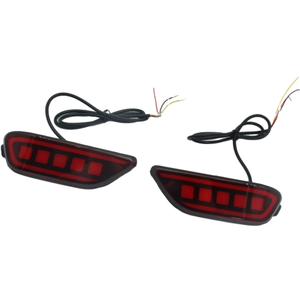 

Fit for Chevrolet Captiva 2008-2014 LED Bumper Brake Tail Signal Lights Versatile Utility ABS Enhanced Visibility