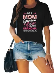 Mom grandma and great grandmother shirts Mother's Day gift Great grandmother shirt best mom T-shirt fashion summer tshirt