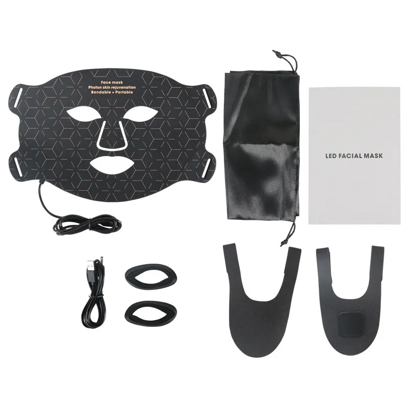 

LED Face Mask Anti-Odor Facial Mask for Therapy LED Light Facial Mask for Home Use