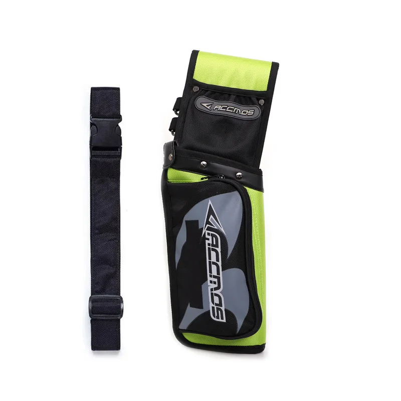 Reverse Arrow Quiver Belt, Right and Left Hand, Universal Arrow Bag for Archery Hunting, Holder Bag with Adjustable Strap